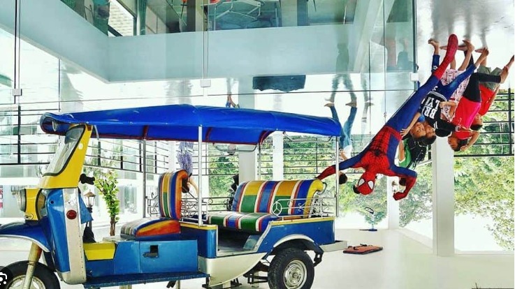 UPSIDE DOWN HOUSE PHUKET WITH TICKETS PRIVATE PICK UP AND DROP PHUKET HOTEL